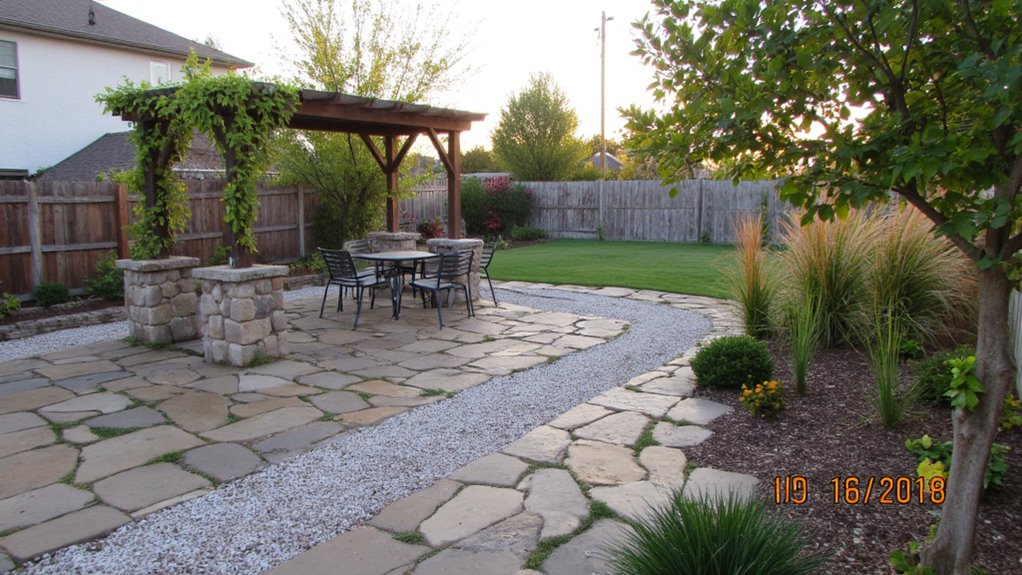 durable hardscaping for simplicity