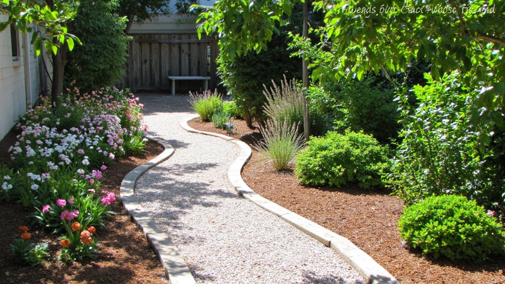 easy affordable garden pathways