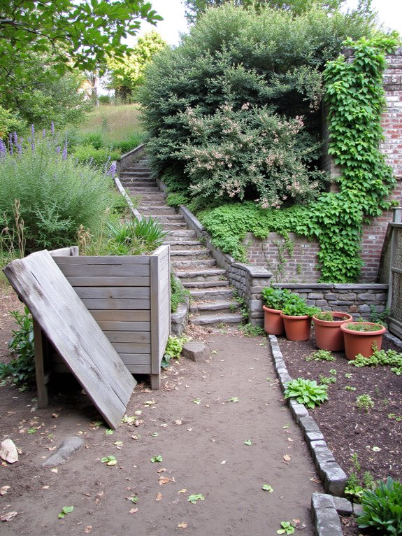 eco friendly composting in garden