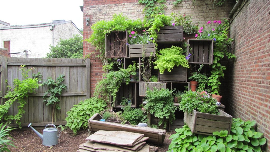 eco friendly vertical garden upcycling
