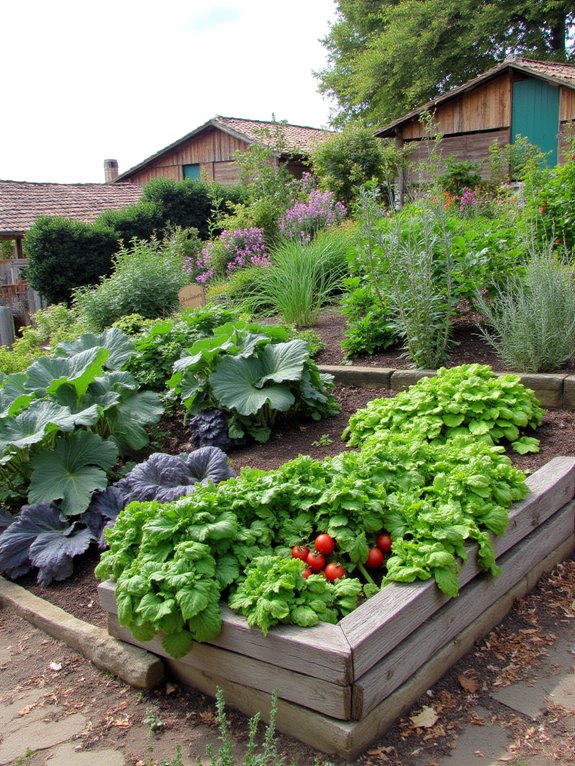 edible plants enhance gardens