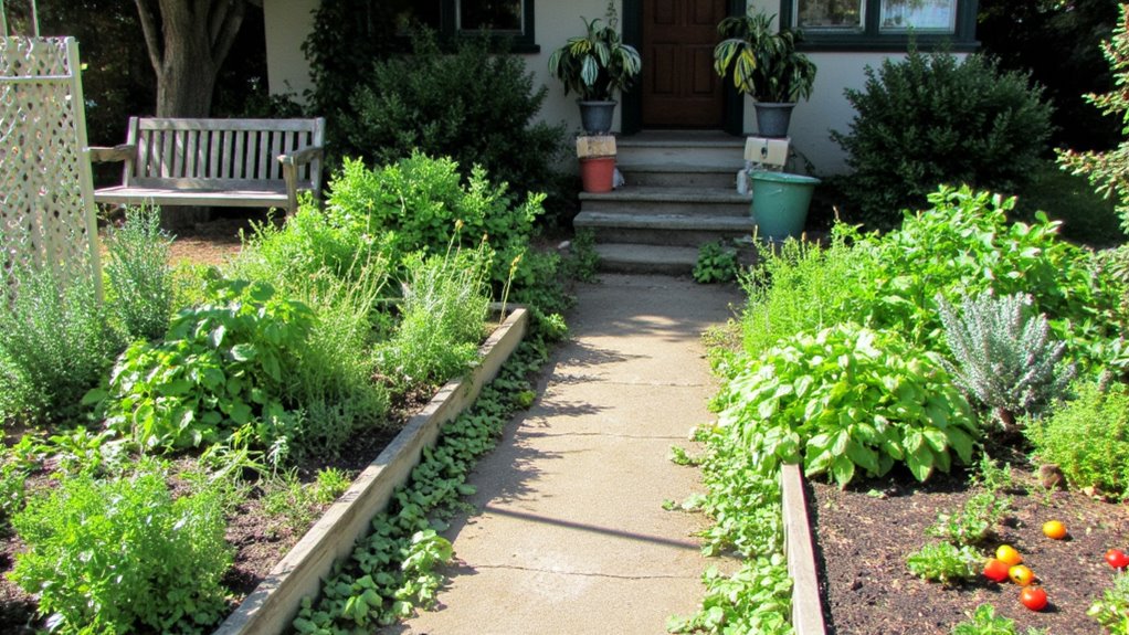 edible plants in gardens