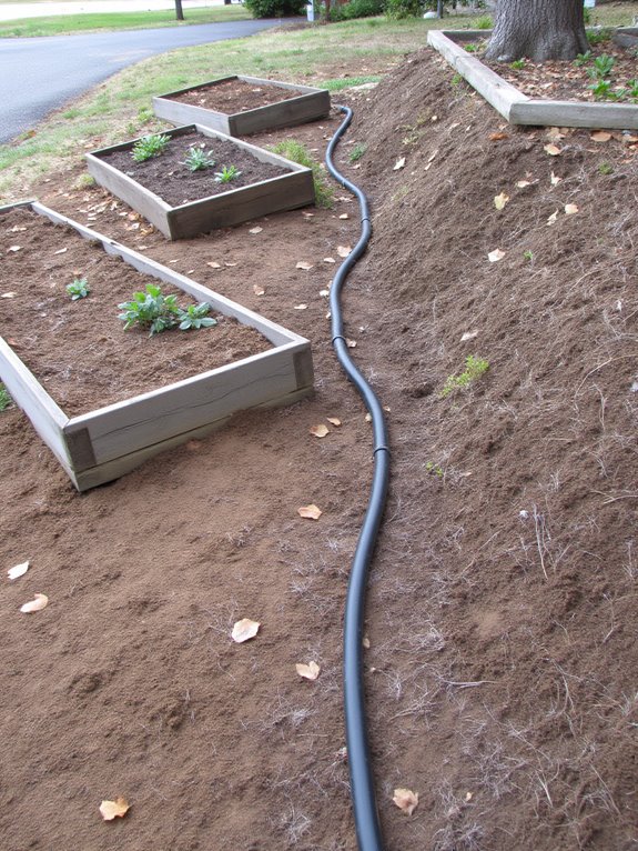 efficient garden watering system