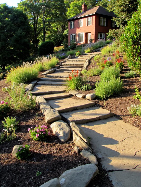 efficient hillside drip irrigation