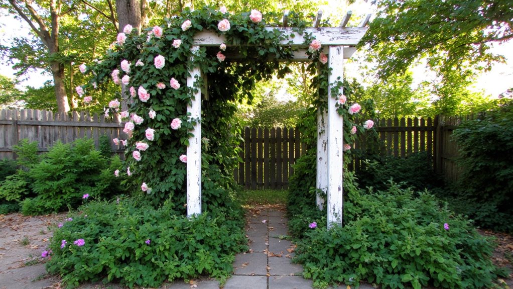 elegant vertical garden feature