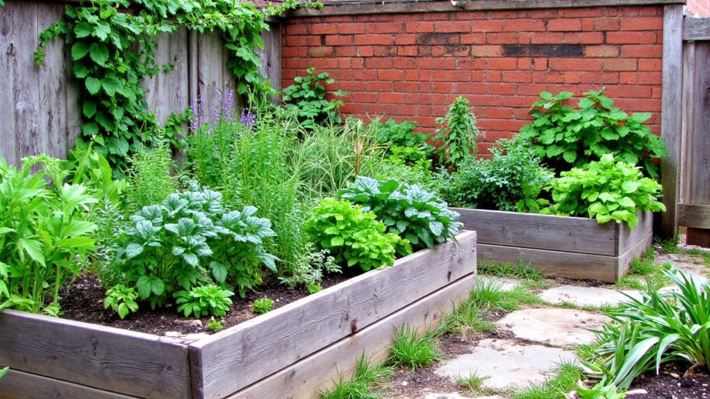 elevated customizable garden beds