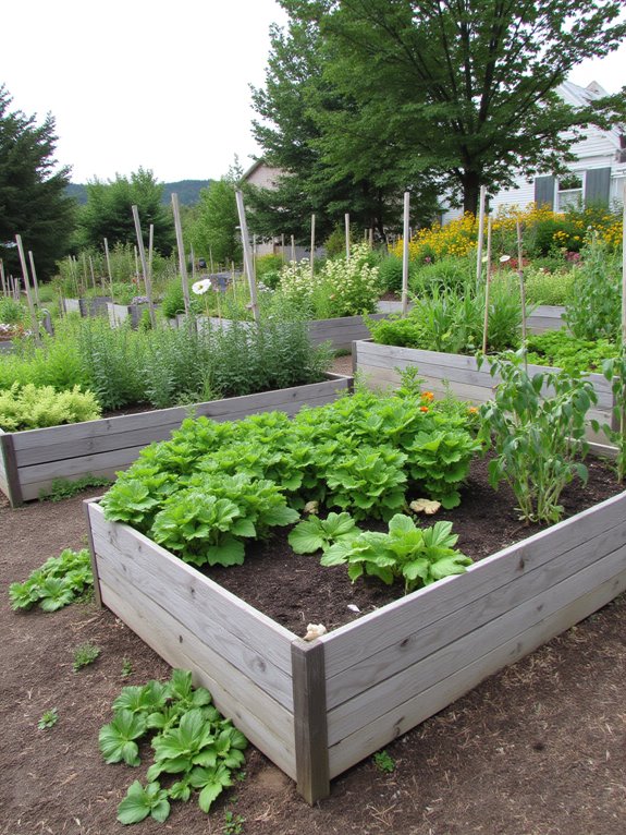 elevated gardening for convenience