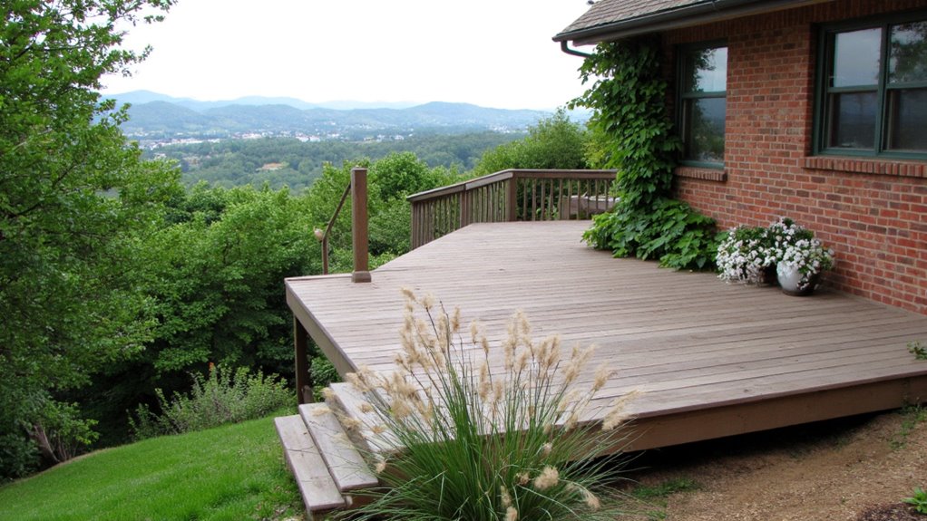 elevated outdoor viewing space