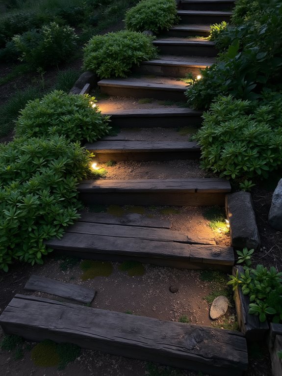 enchanting led garden ambiance