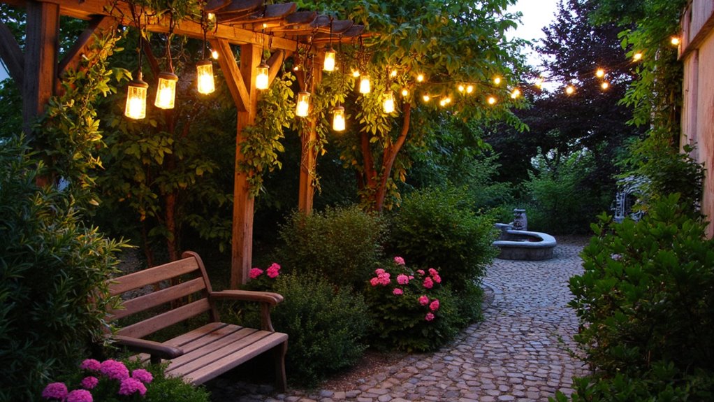 enchanting outdoor lighting magic