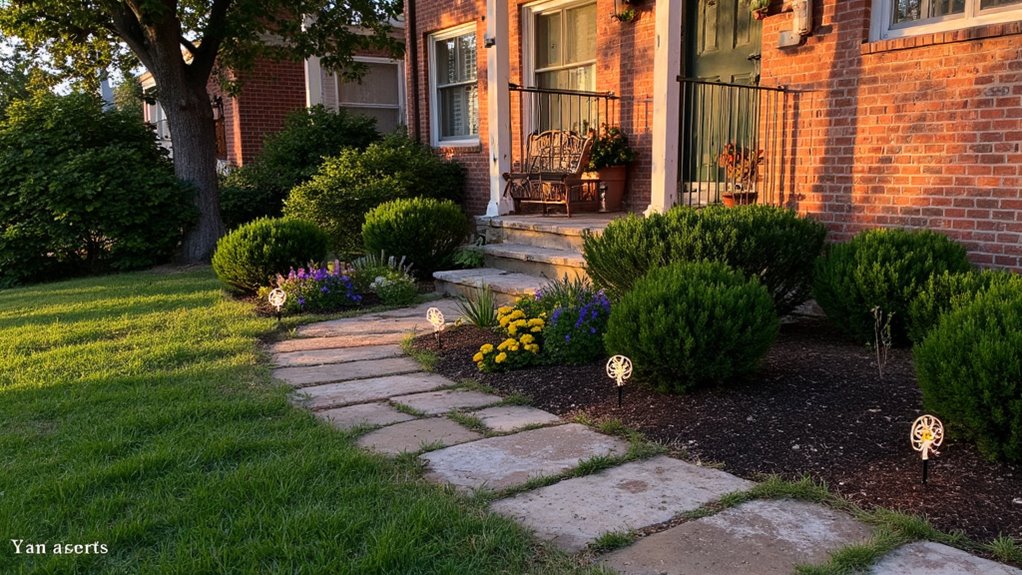 energy efficient solar garden lights