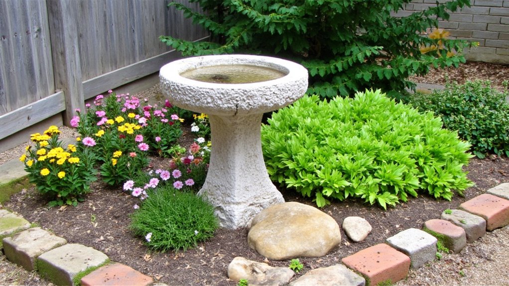 enhance garden with tranquility