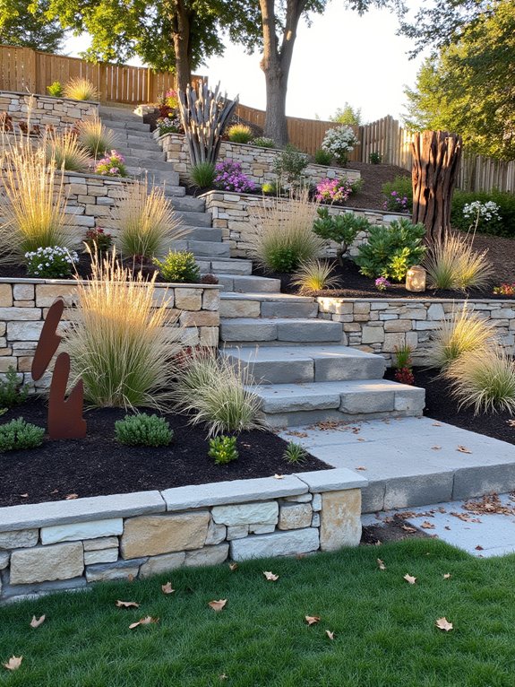 enhancing hillside design artfully
