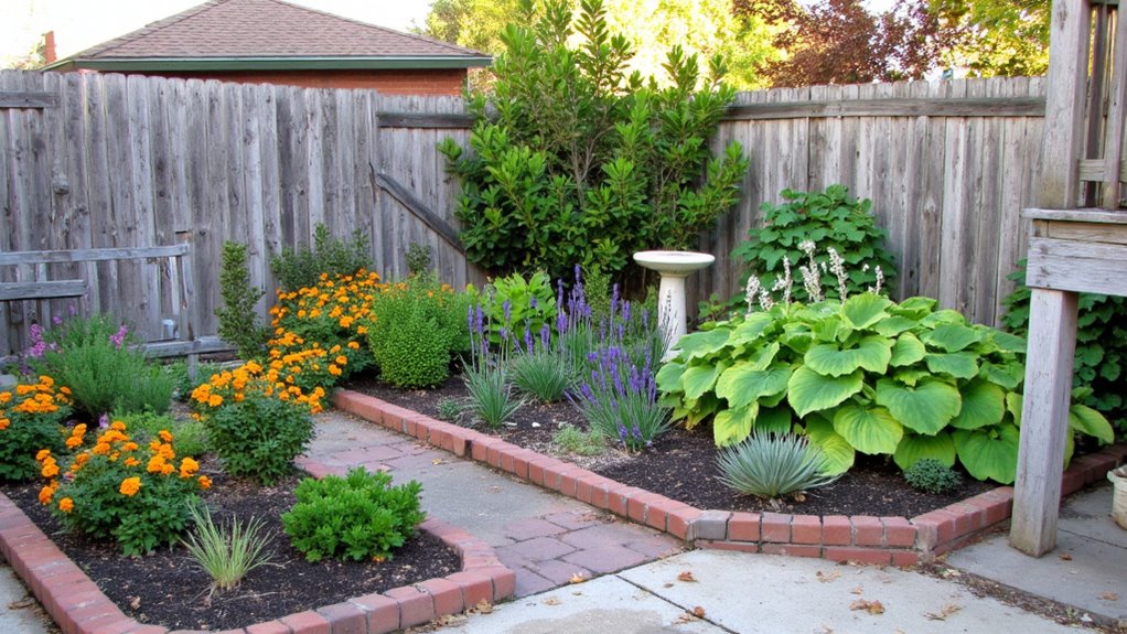 enhancing yard aesthetics creatively