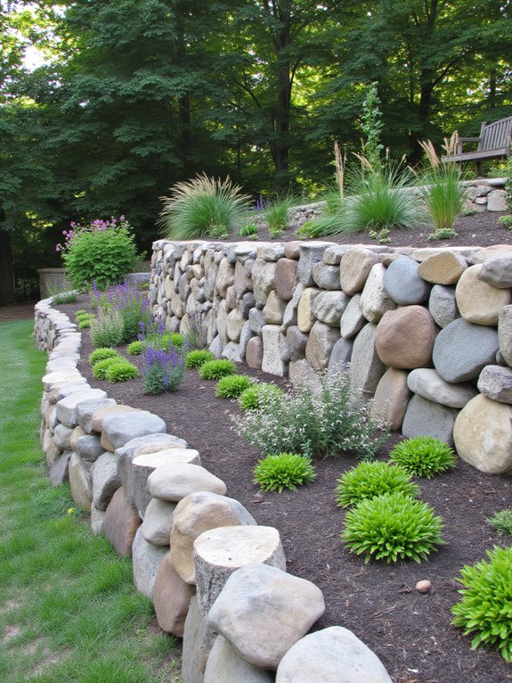 essential hillside landscaping support