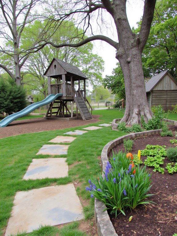family play area setup