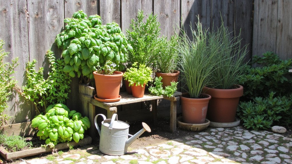 fresh flavors from herbs