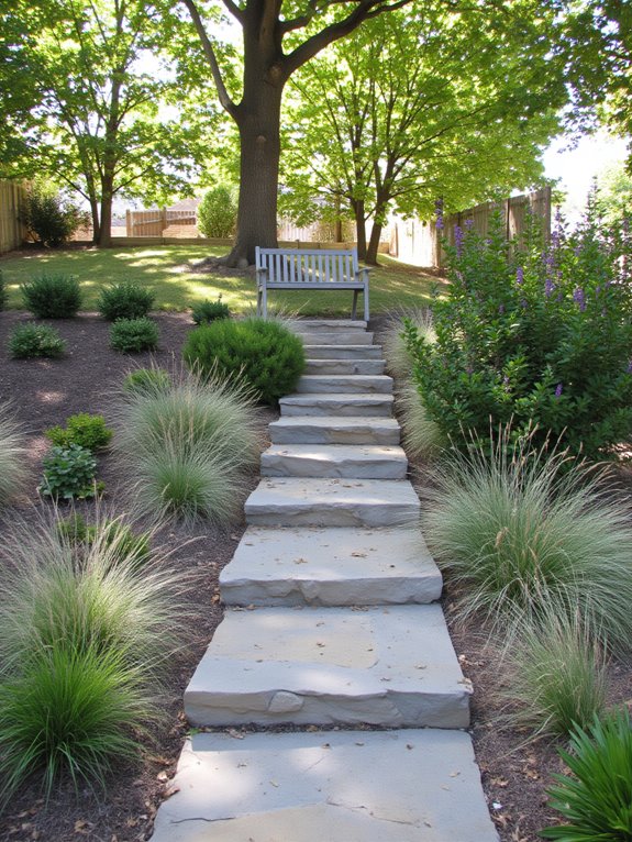 functional safe outdoor steps