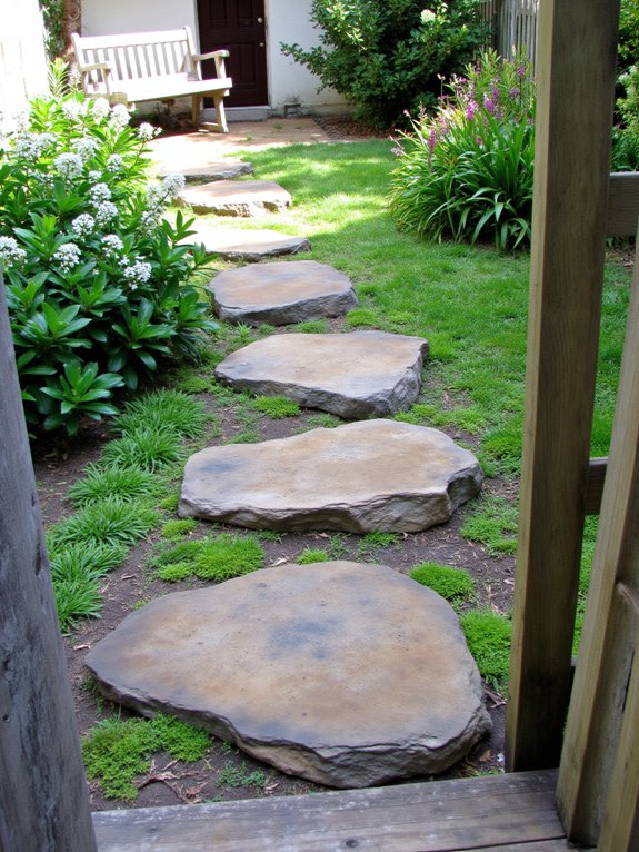 functional stone path navigation