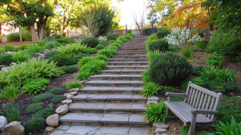 garden steps for slopes