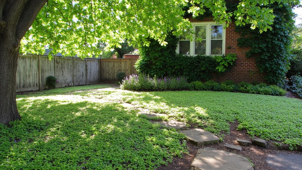 ground cover reduces weeding