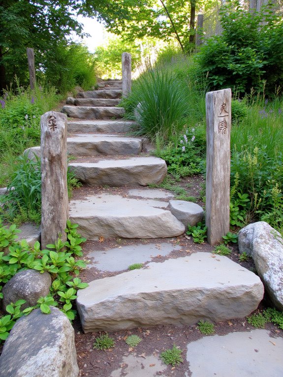 guiding visitors with markers