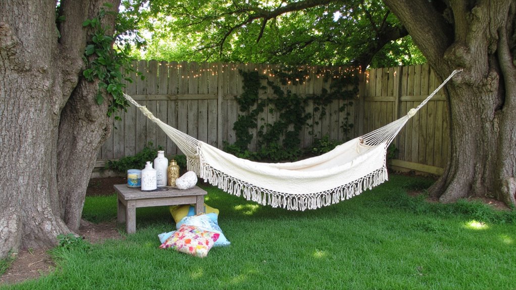 hammock corner for relaxation