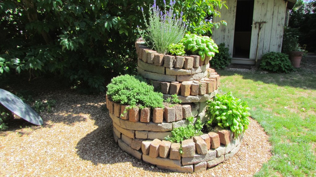 herb spiral for cooking