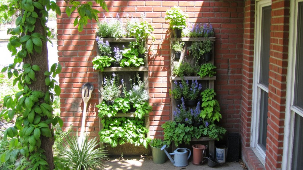 herb towers for fresh ingredients