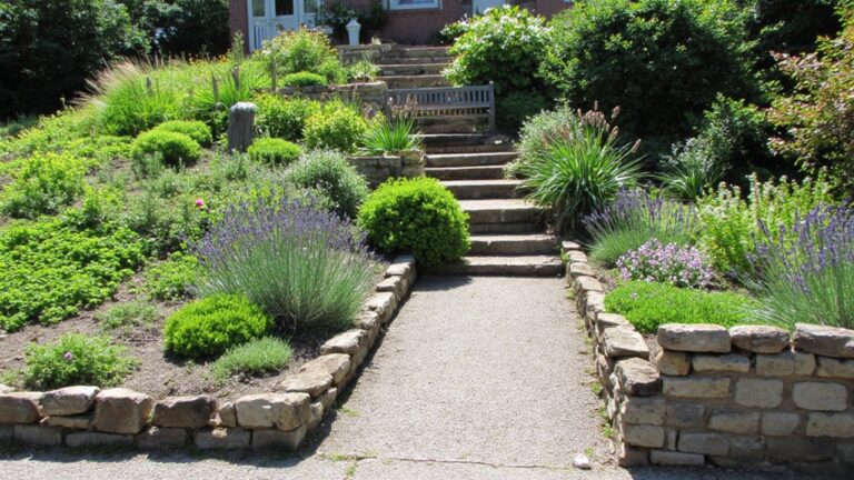 hilltop landscaping for charm