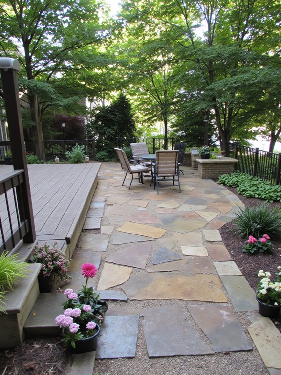 inviting elevated outdoor retreat