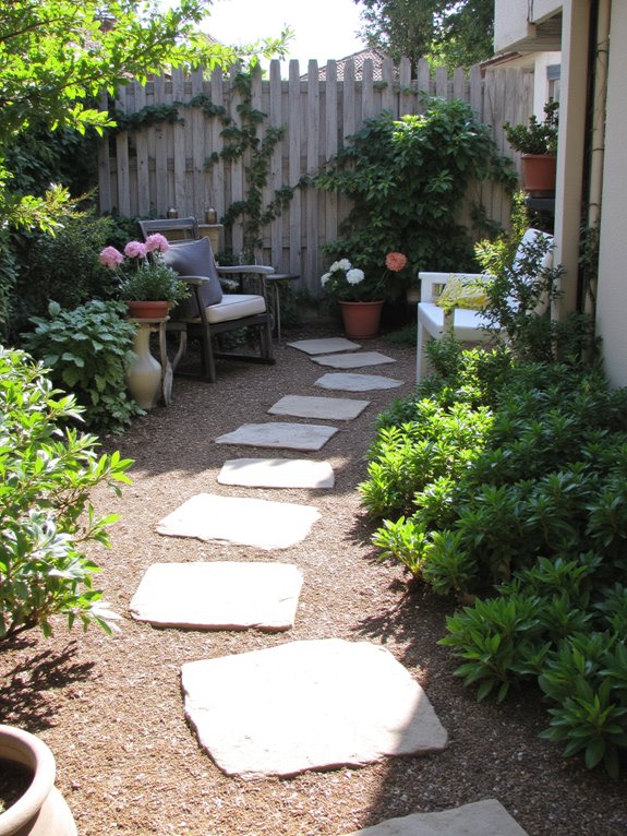 inviting garden pathway design