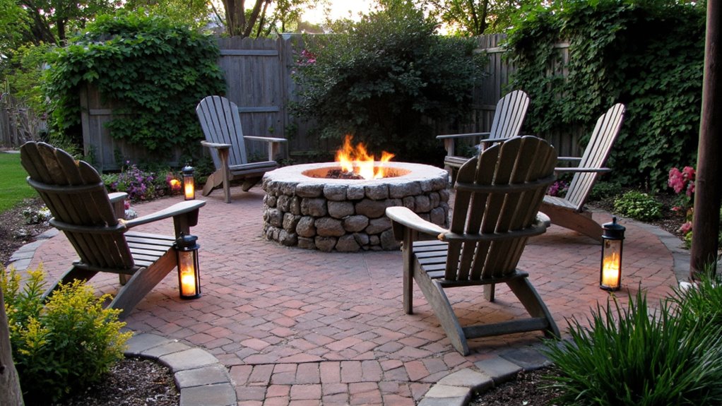 lanterns create cozy ambiance