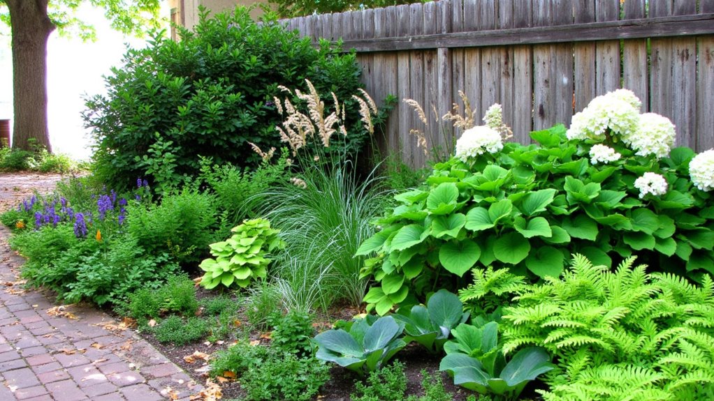 layering plants for beauty