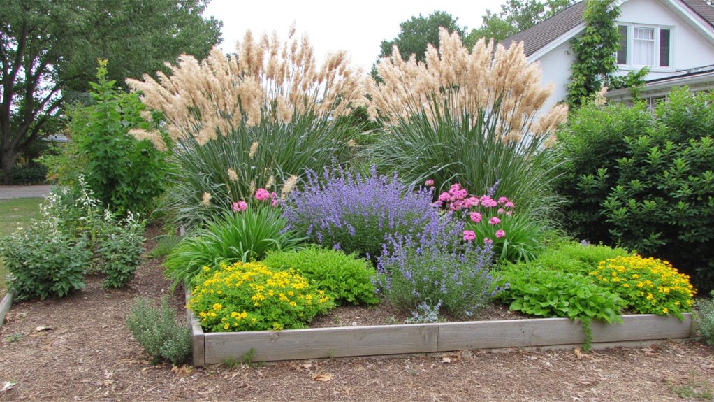 layering plants for depth