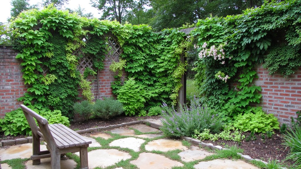 lush vertical garden design