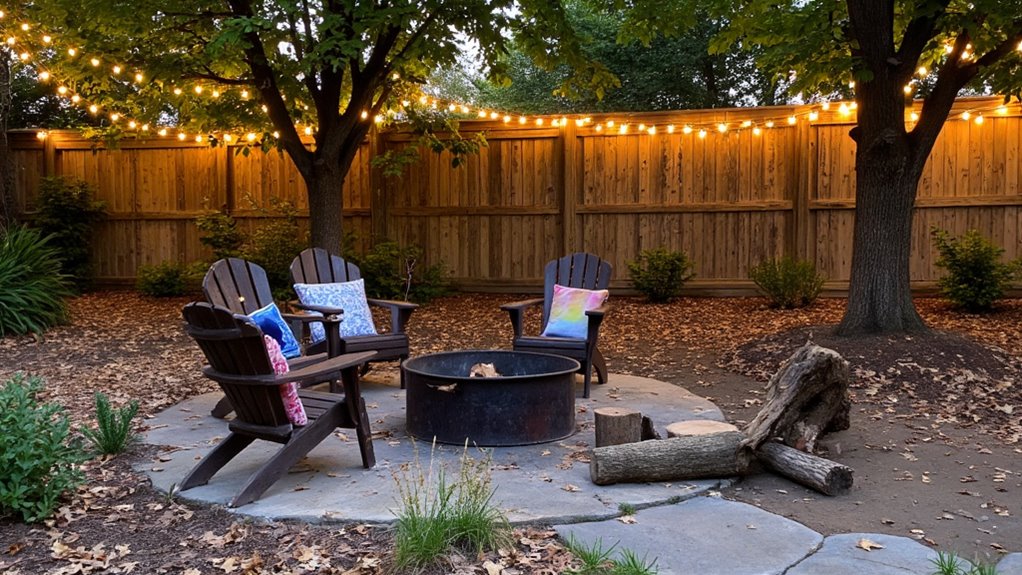 magical outdoor string lights