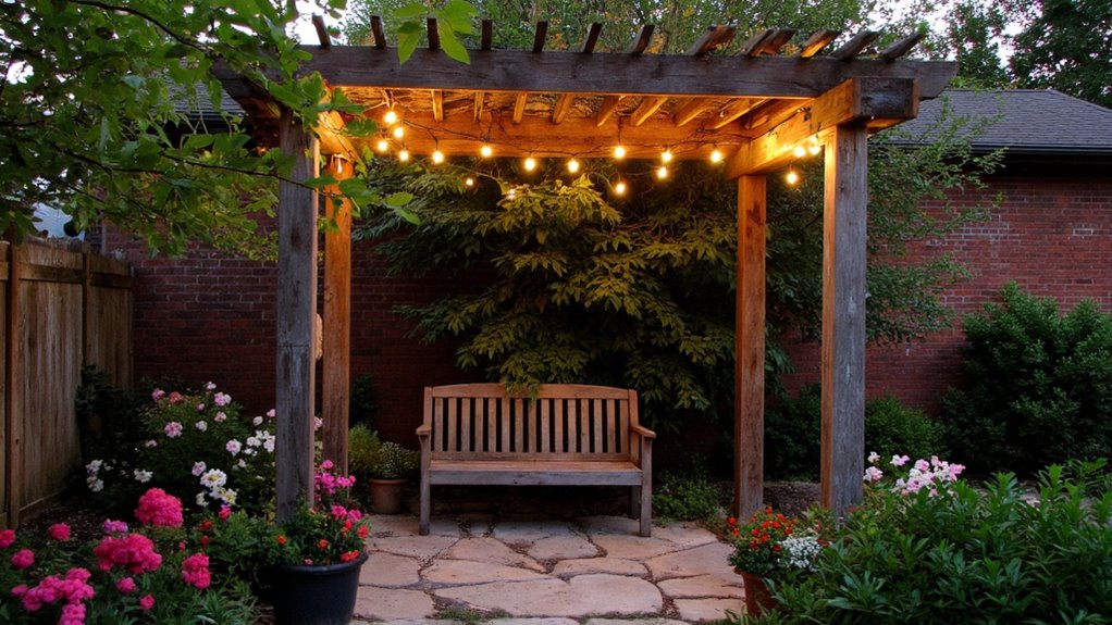 magical outdoor string lights