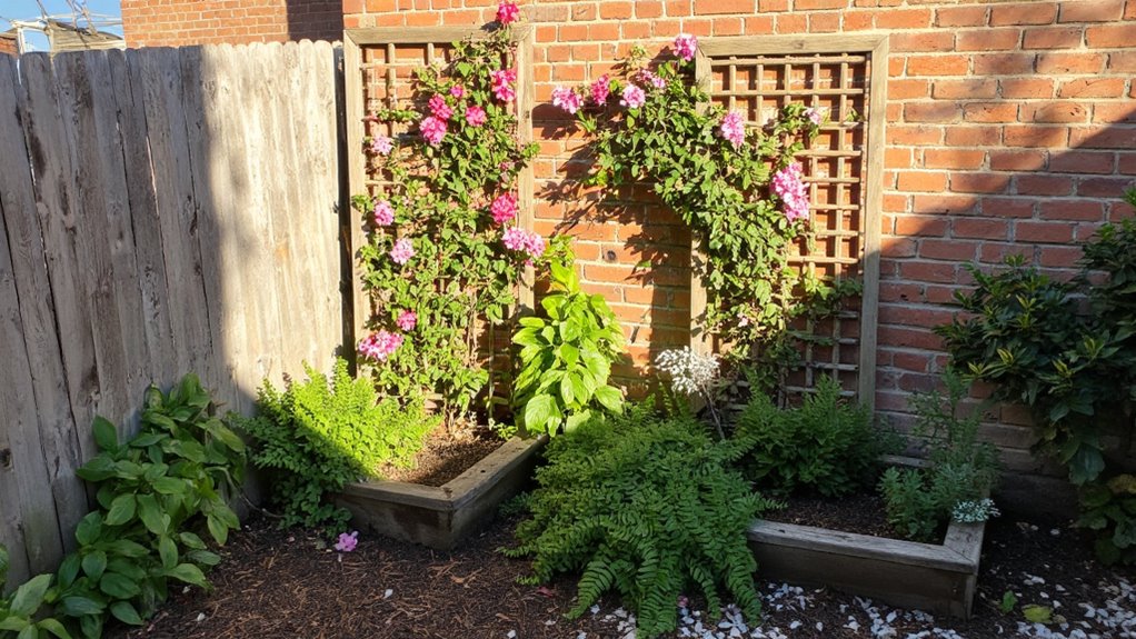 maximize corner vertical space