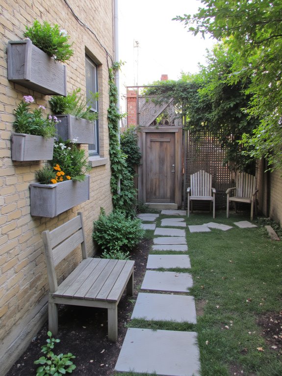 maximize space with vertical gardens