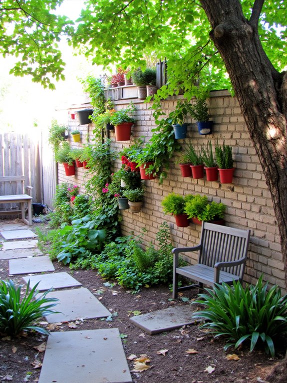 maximize space with vertical gardens
