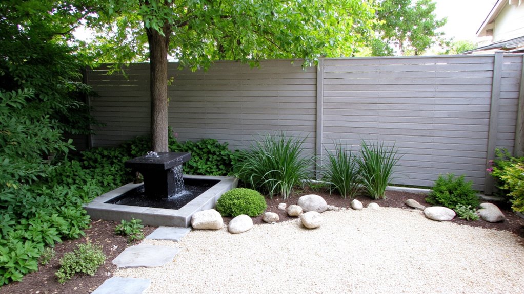 minimalist fence for privacy