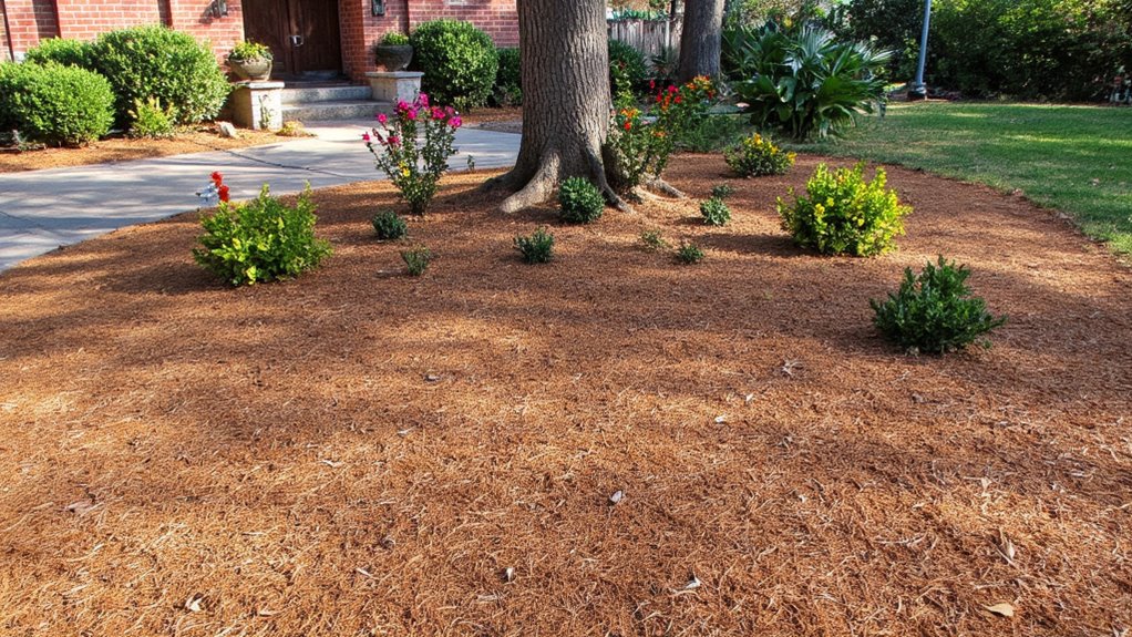 moisture retention weed control