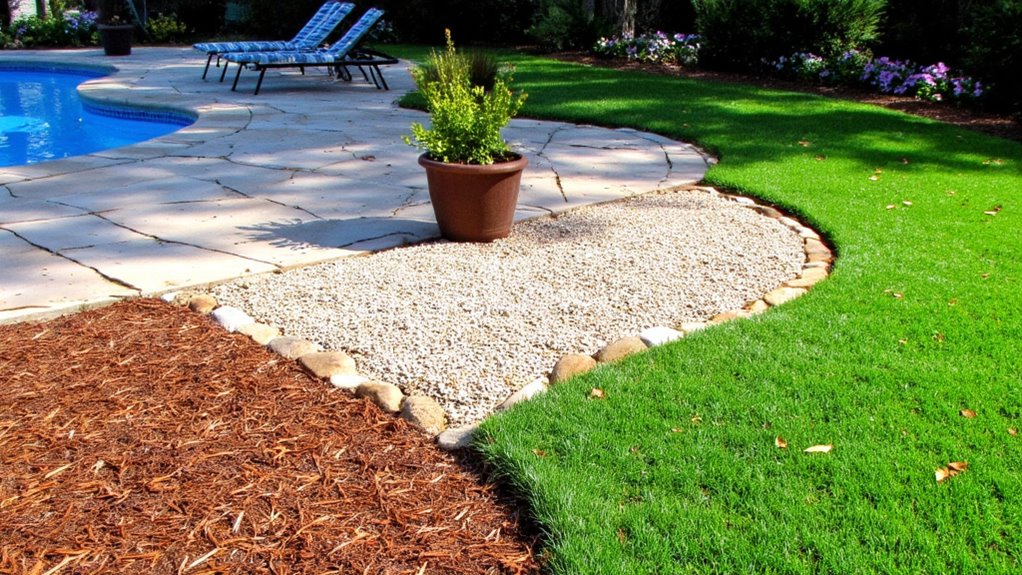 mulch reduces weeds effectively