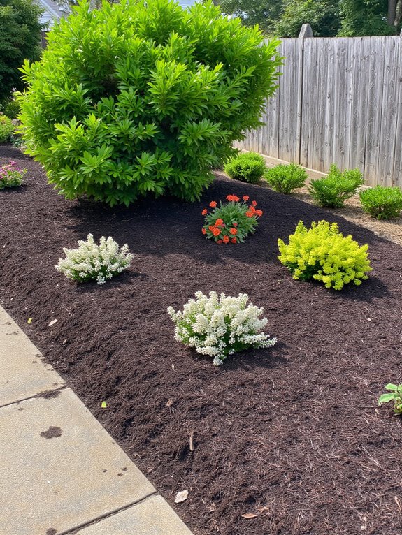 mulching for moisture retention