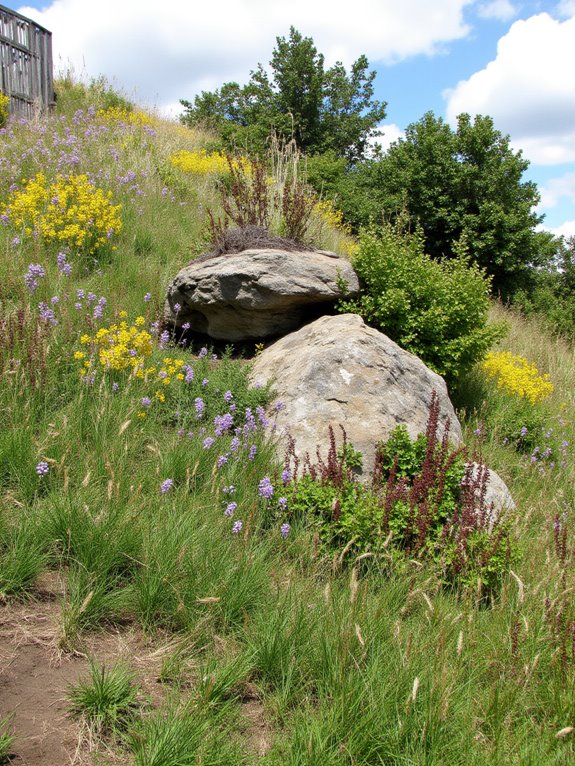 native flora supports wildlife