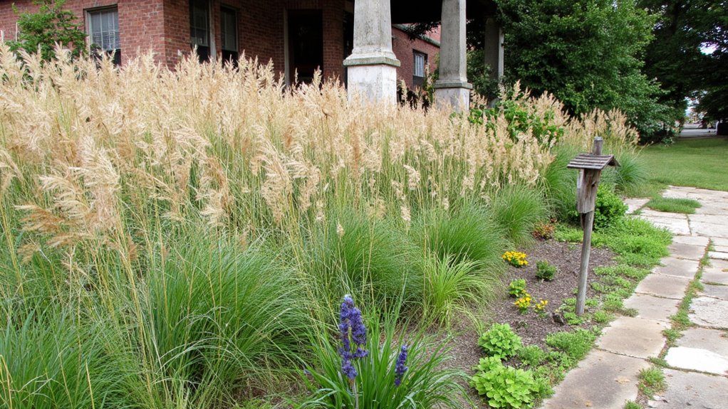 native grasses low maintenance
