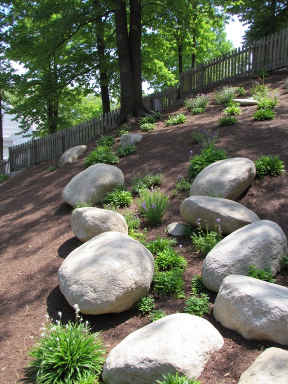 natural aesthetics with boulders