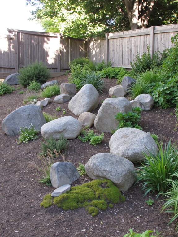 natural boulders enhance landscapes