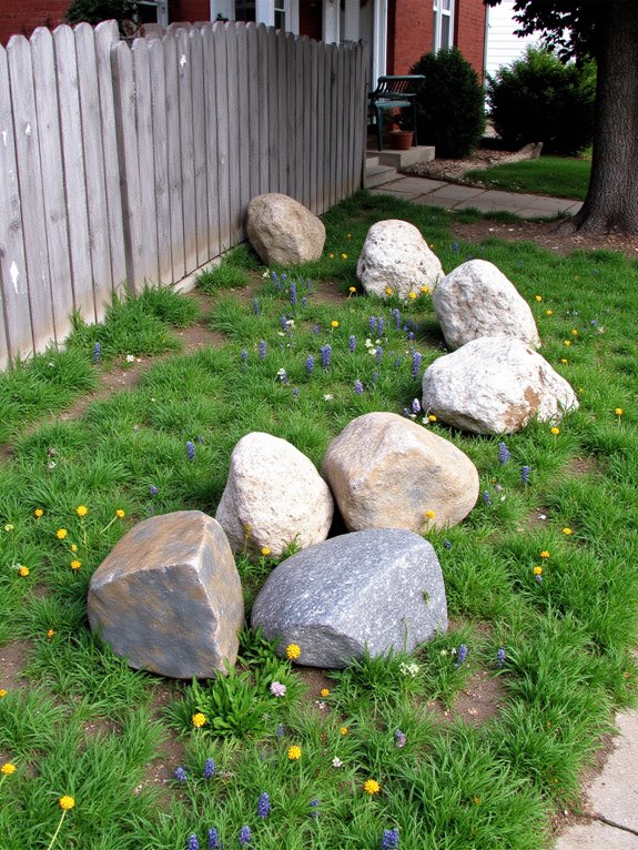 natural focal points garden